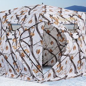 Палатка зимняя Higashi Winter Camo Pyramid Pro (трехслойная)